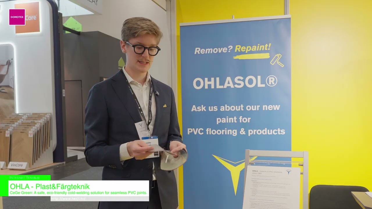 CeGe Green – OHLA – Plast & Färgteknik [DOMOTEX 2026- Home of Flooring & Interior Finishing]