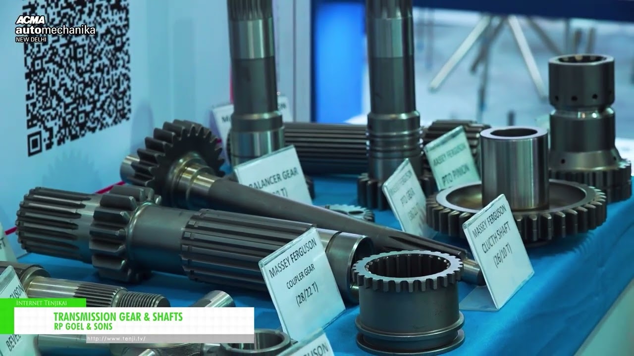 傳動齒輪和軸 – RP GOEL & SONS [ACMA Automechanika New Delhi 2026]