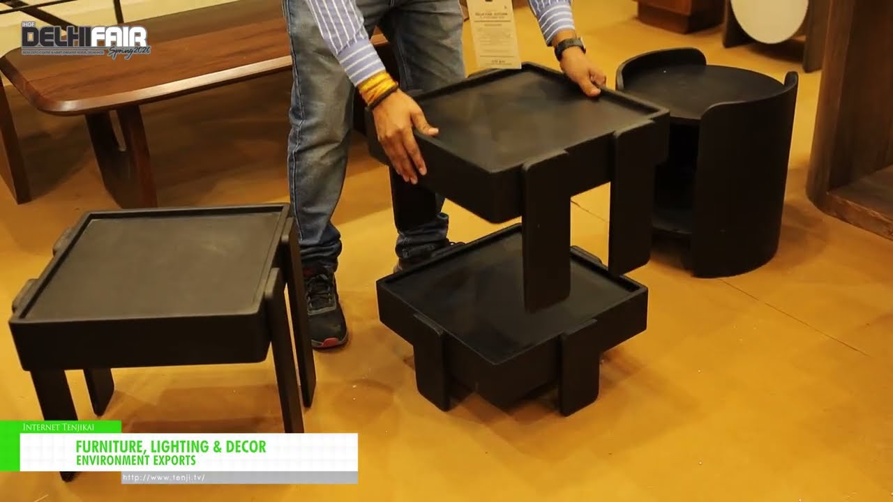 家具、燈具和裝飾 – ENVIRONMENT EXPORTS [61st IHGF Delhi Fair Spring 2026]