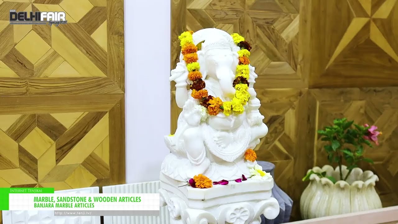 大理石、砂岩和木製品 – BANJARA MARBLE ARTICLES [61st IHGF Delhi Fair Spring 2026]