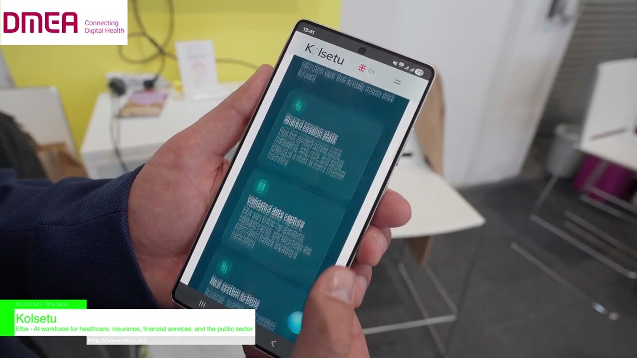 Elba，醫療保健、保險、金融服務等行業的AI勞動力 – Kolsetu [DMEA 2026 – Time to Connect Digital Health]