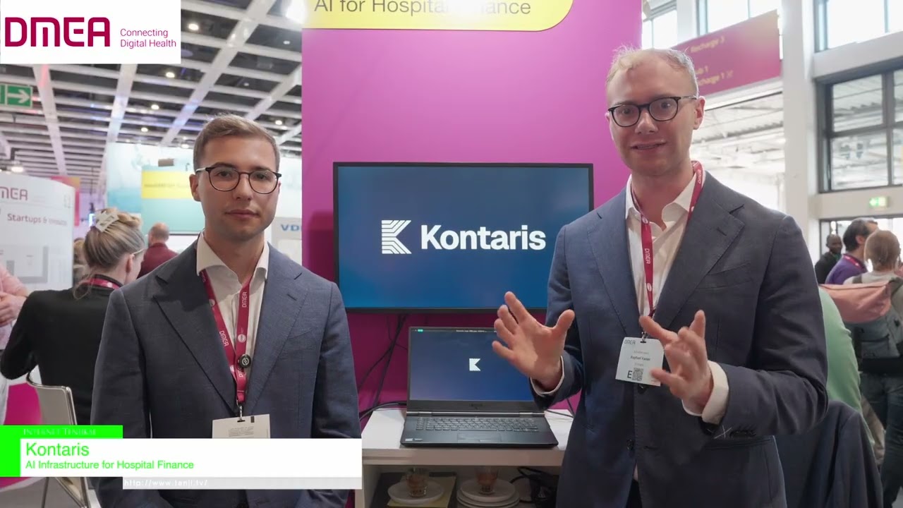 醫院財務人工智慧基礎設施 – Kontaris [DMEA 2026 – Time to Connect Digital Health]