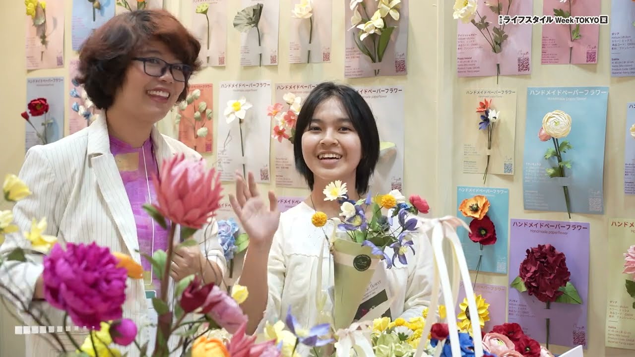 MAYPAPERFLOWER，手工紙花 – MAYPAPERFLOWER [29th LIFESTYLE Week TOKYO [Summer] 2026]