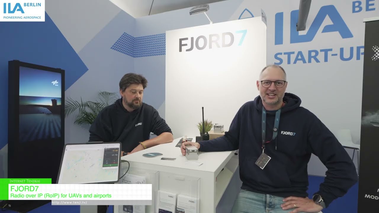 面向無人機和機場的基於 IP 的無線電通訊 (RoIP) – FJORD7 [ILA Berlin 2026]