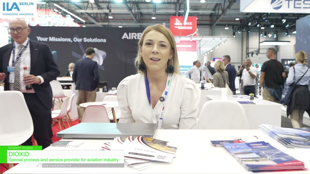 航空業的特殊工藝和服務提供商 – DIOXID [ILA Berlin 2026]