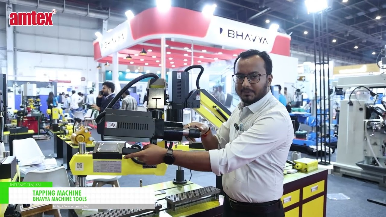 攻牙機 – BHAVYA MACHINE TOOLS [AMTEX 2026]