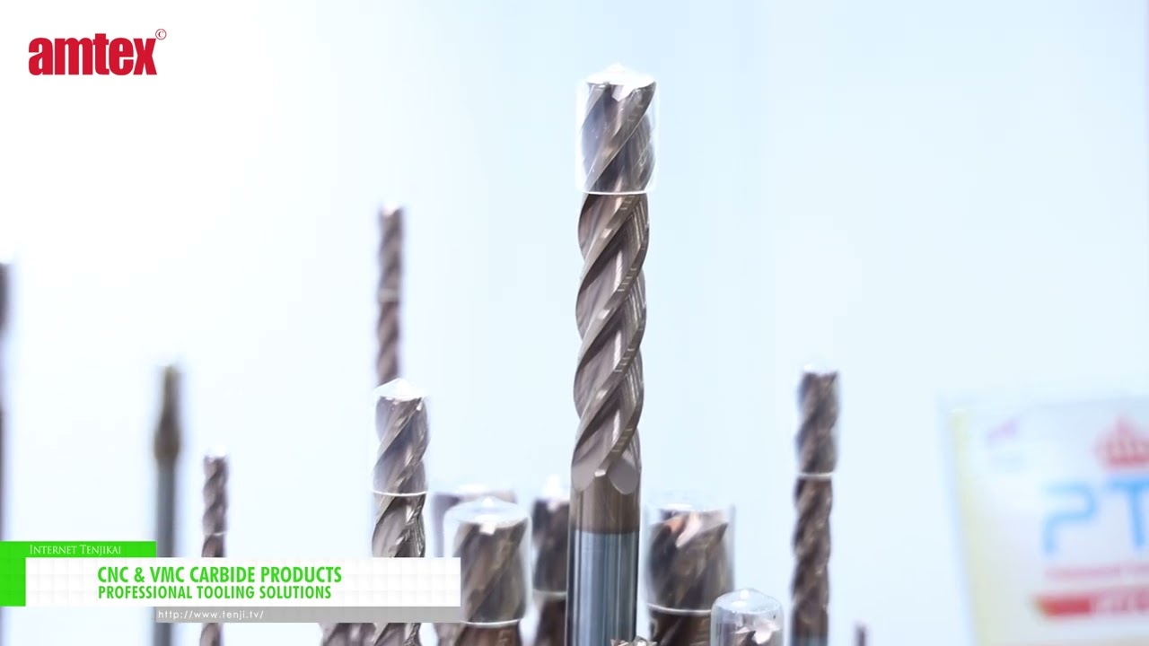 CNC 和 VMC 硬質合金產品 – PROFESSIONAL TOOLING SOLUTIONS [AMTEX 2026]